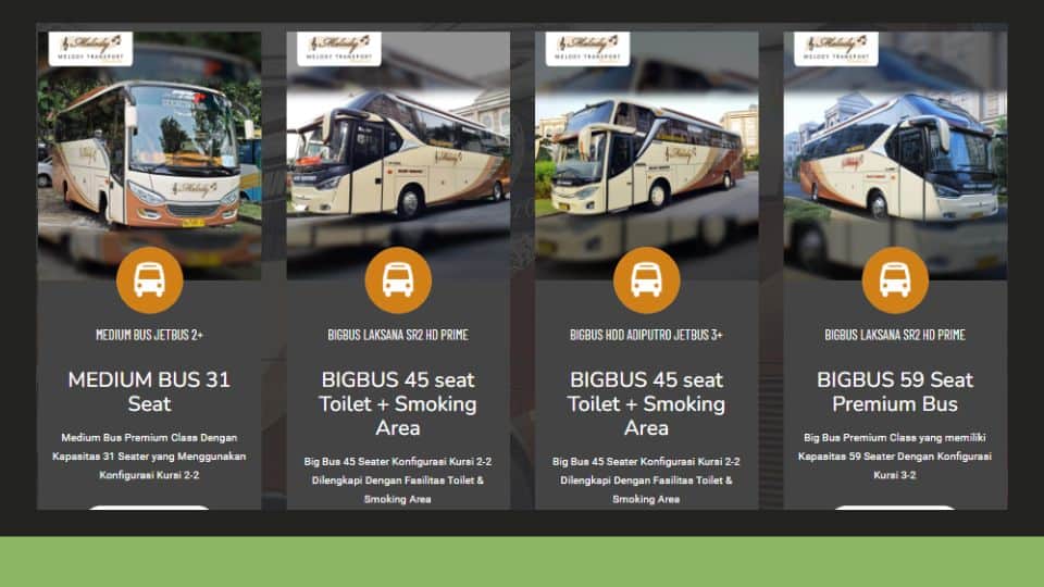 Sewa Bus Pariwisata