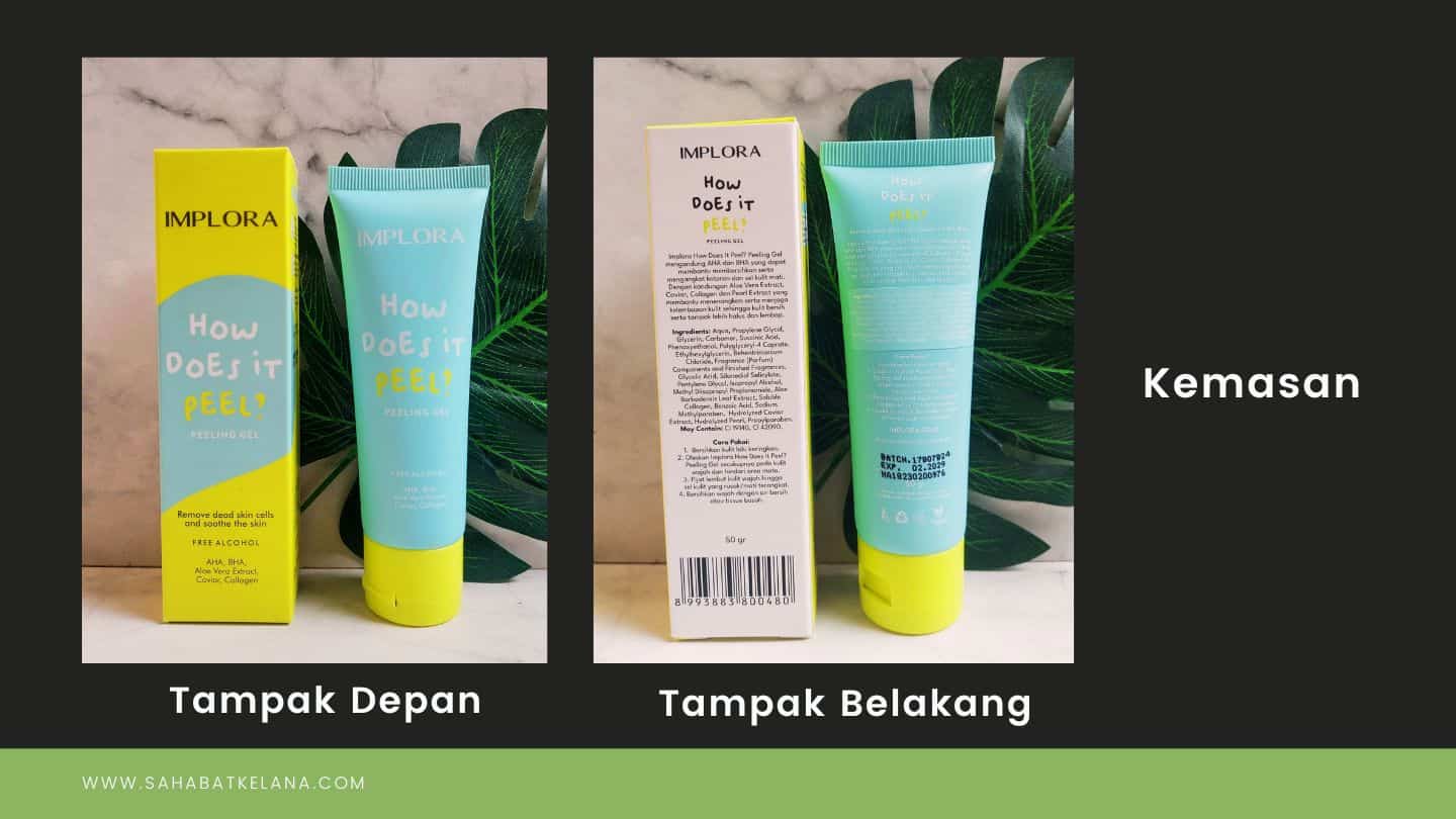 Kemasan Peeling Gel Implora