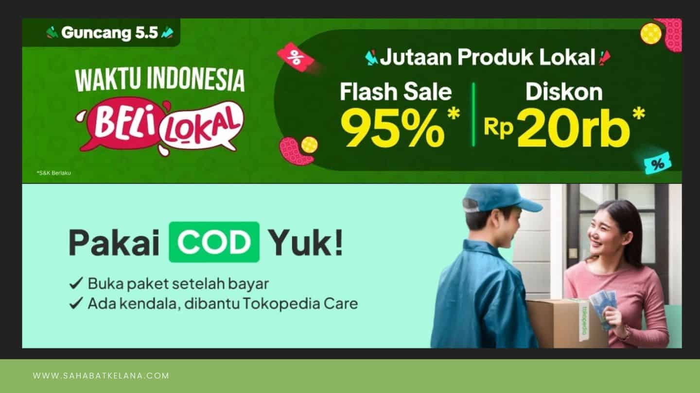 Belanja di Tokopedia